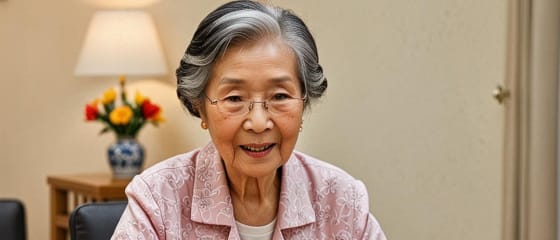 Vanaema esimene kohtumine automatiseeritud mahjongilauaga lööb südameid kogu maailmas